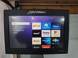 Optional HDTV with Roku